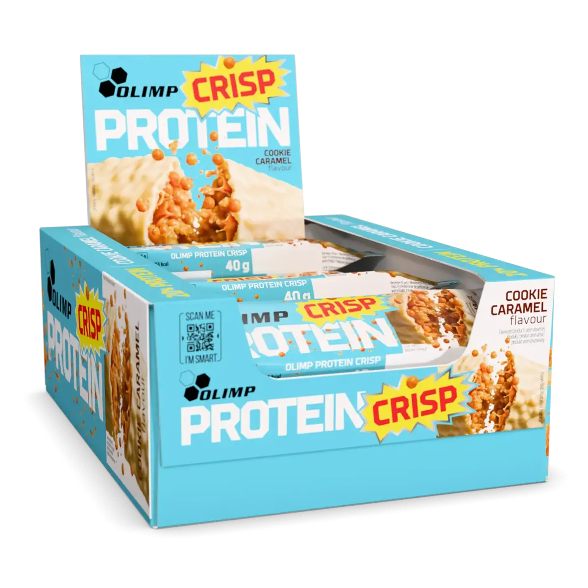Olimp Protein Crisp Bar Cookie & Caramel 20x 40g