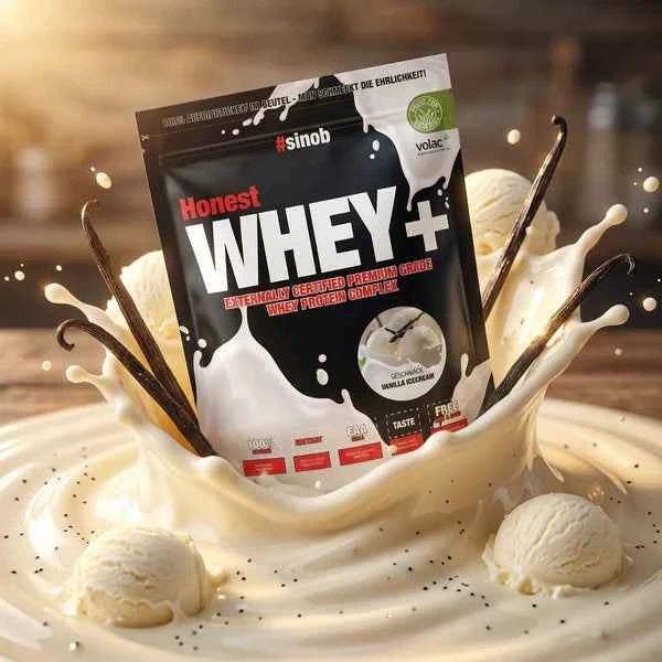 Sinob Honest Whey+ Vanilla Ice Cream 820g
