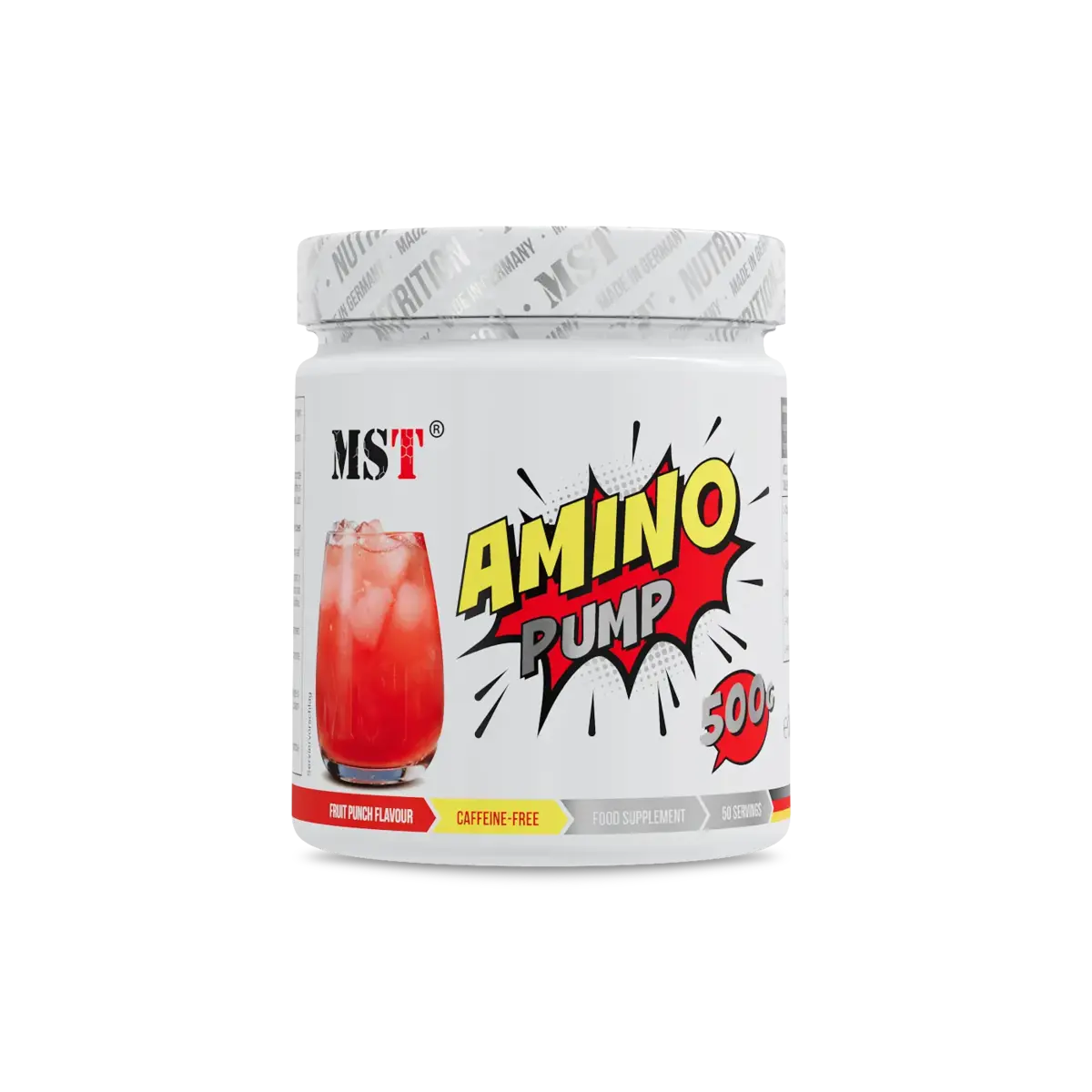 MST - Amino Pump (aromatisé) 500g Fruit Punch