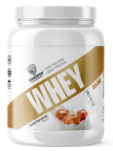 Swedish Supplements Whey Deluxe 900g Fresh Strawberry