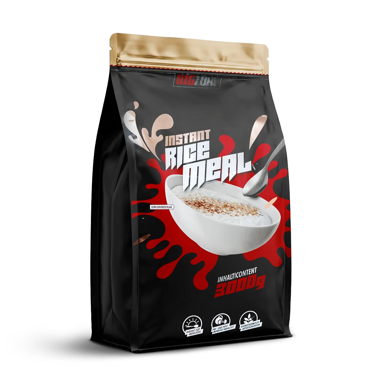 Big Zone Rice Meal 3000g Beutel (grob)