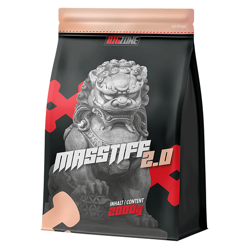 Big Zone Masstiff 2.0 Pouch 2000g Banana Peanut