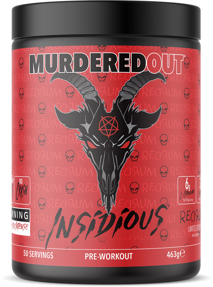 Murdered Out Insidious Preworkout 463g RedRum (Limited Edition)