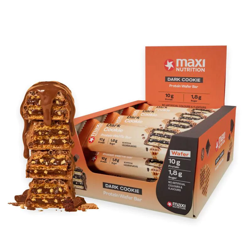 MaxiNutrition Protein Waffle Bar 12x39g Pâte à Tartiner Pistache
