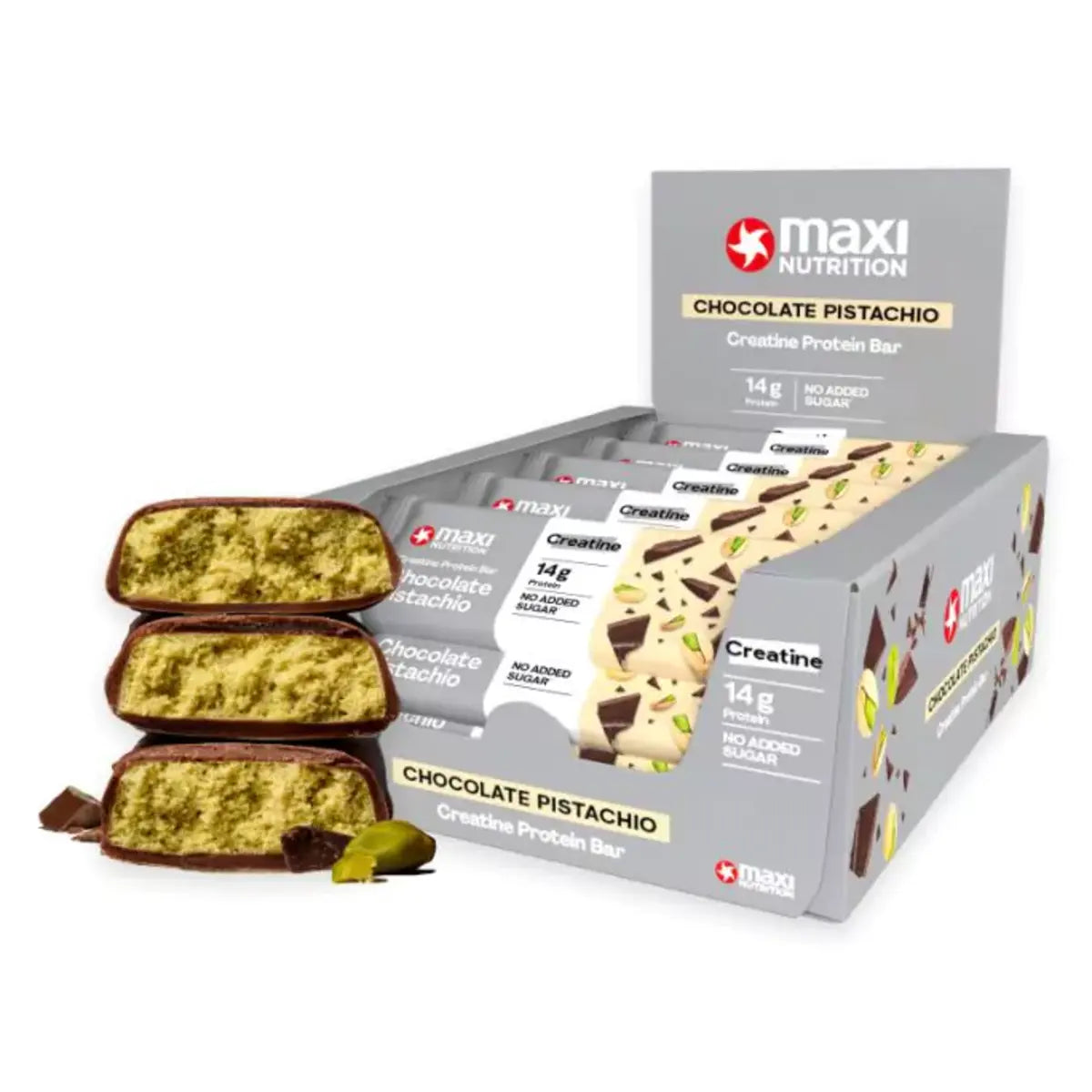 MaxiNutrition Barre protéinée à la créatine 16 x 40 g