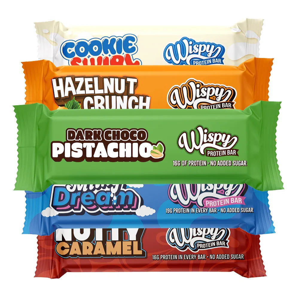 Wispy Protein Bar 10x55g Dark Choco Pistachio