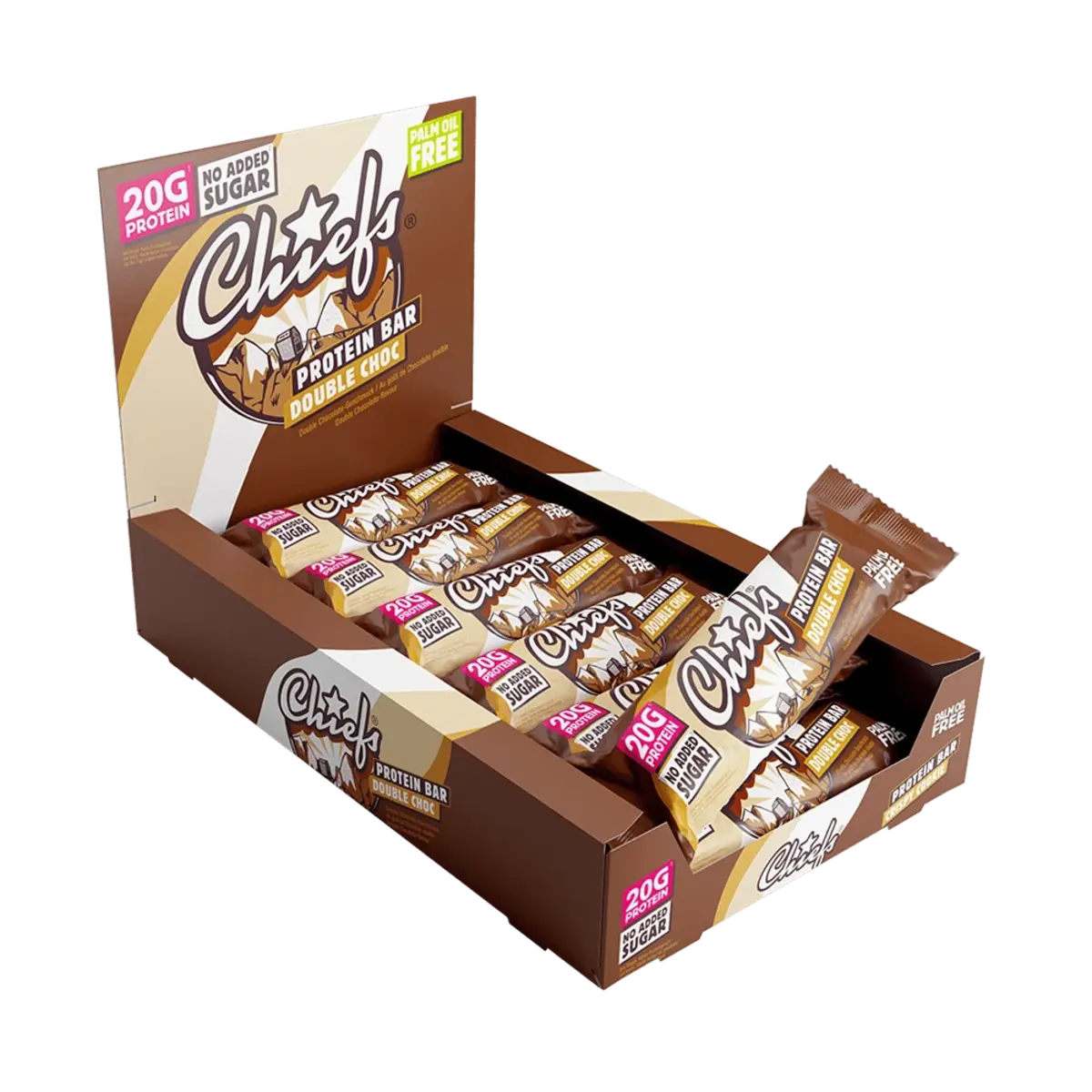 Chiefs Protein Bar 12 x 55 g