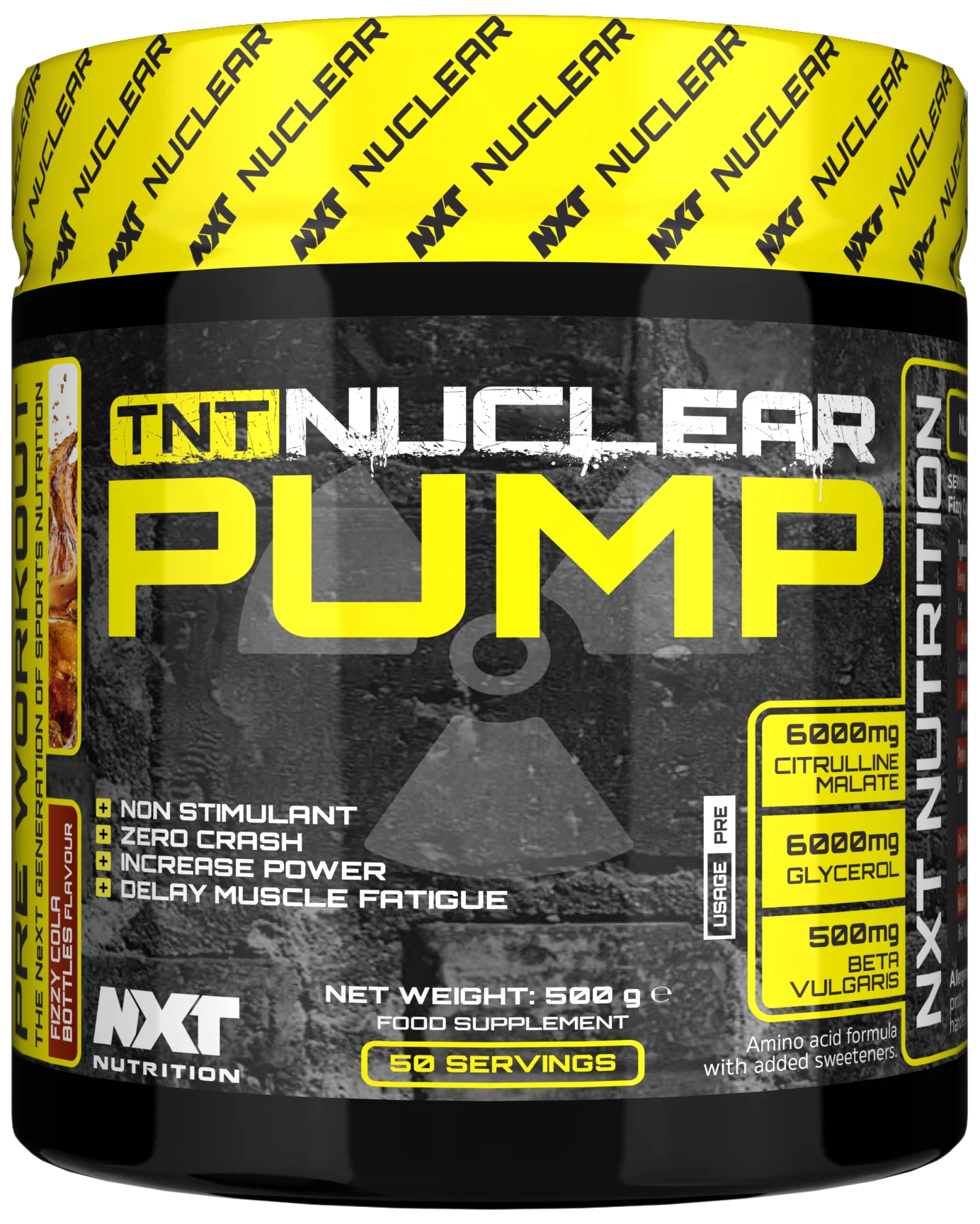 NXT Nutrition TNT Nuclear Pump 500g