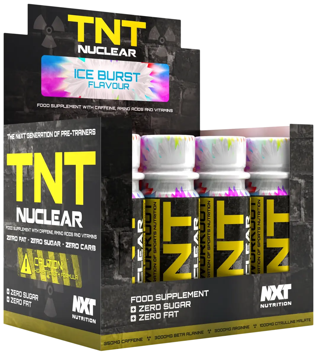 NXT Nutrition TNT Nuclear Shots 12x60ml