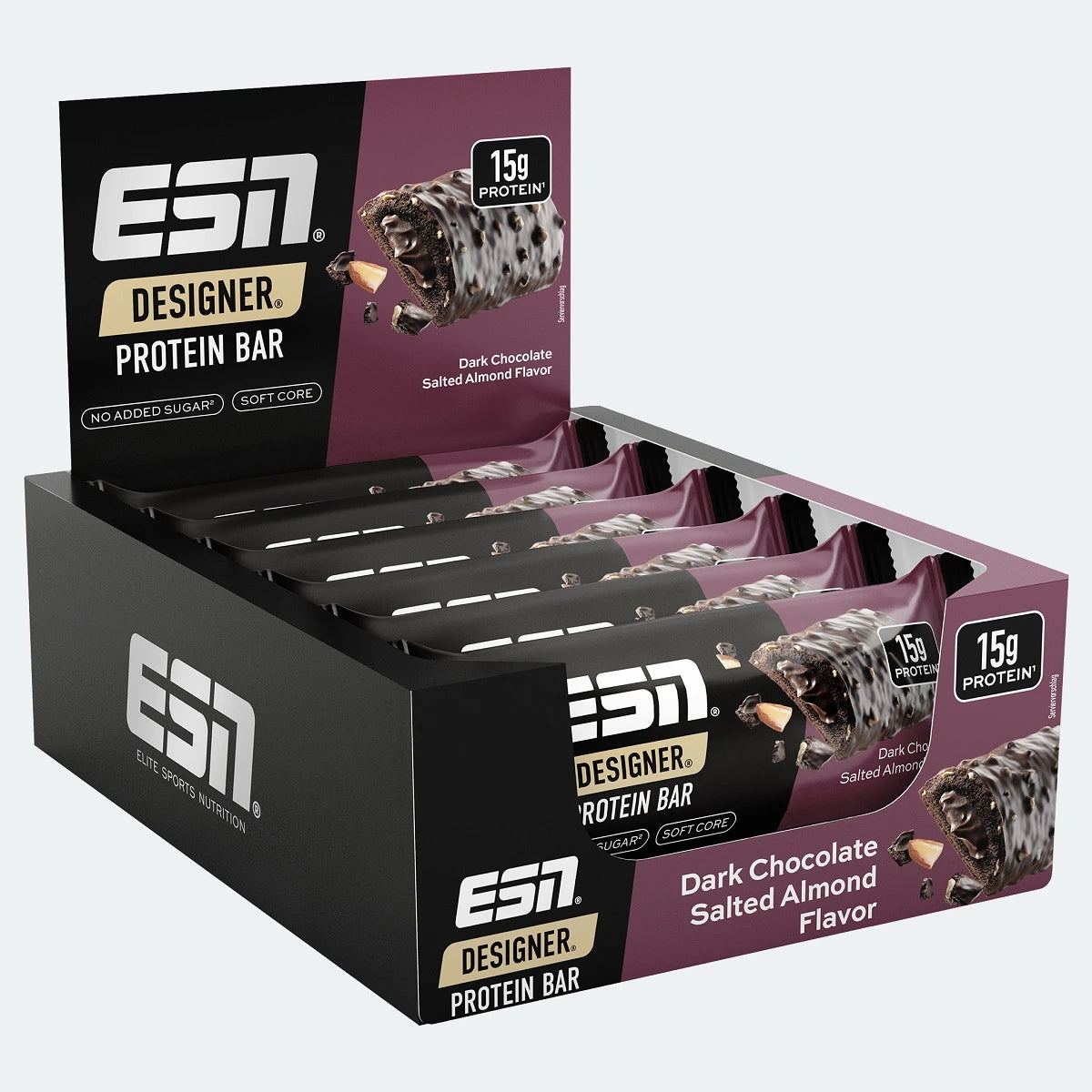 ESN Designer Bar Box 12x45g Fudge Brownie