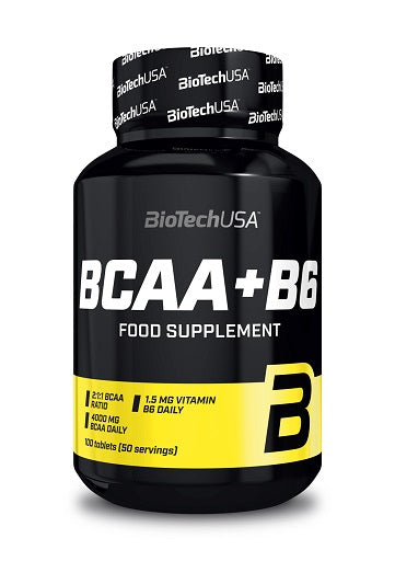 BioTech BCAA+B6 100 Tabs