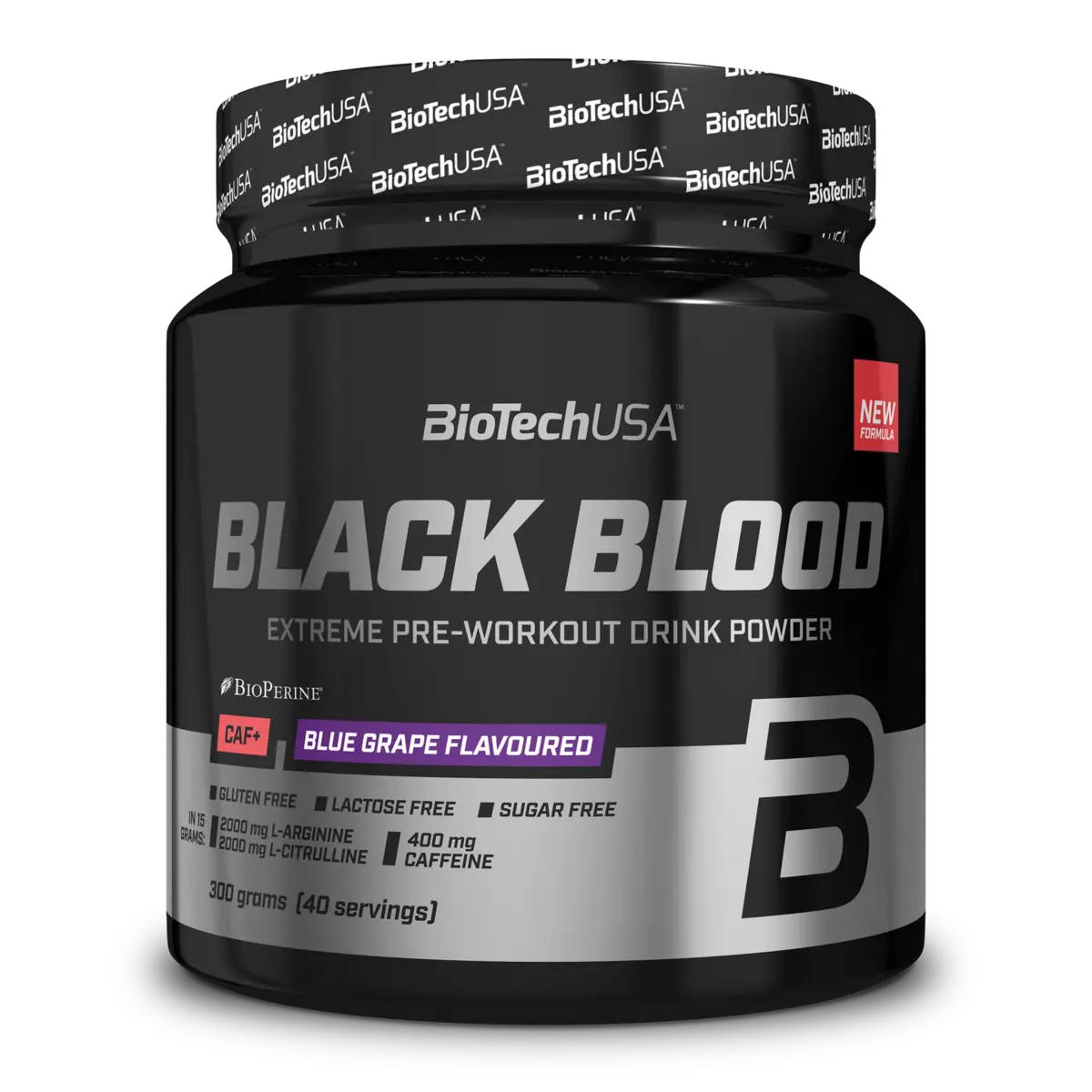 BioTech Black Blood CAF+ 300g (80 portions)