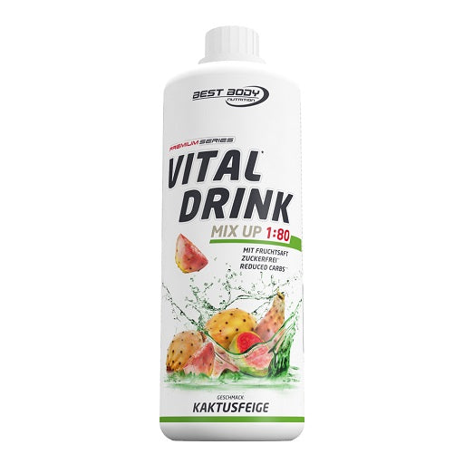 Best Body Vital Drink 1:80 - 500ml Thé vert Citron vert