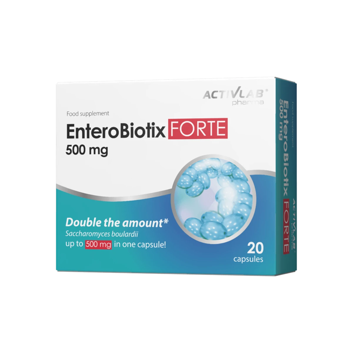 Activlab EnteroBiotix FORTE 500mg – 20 gélules