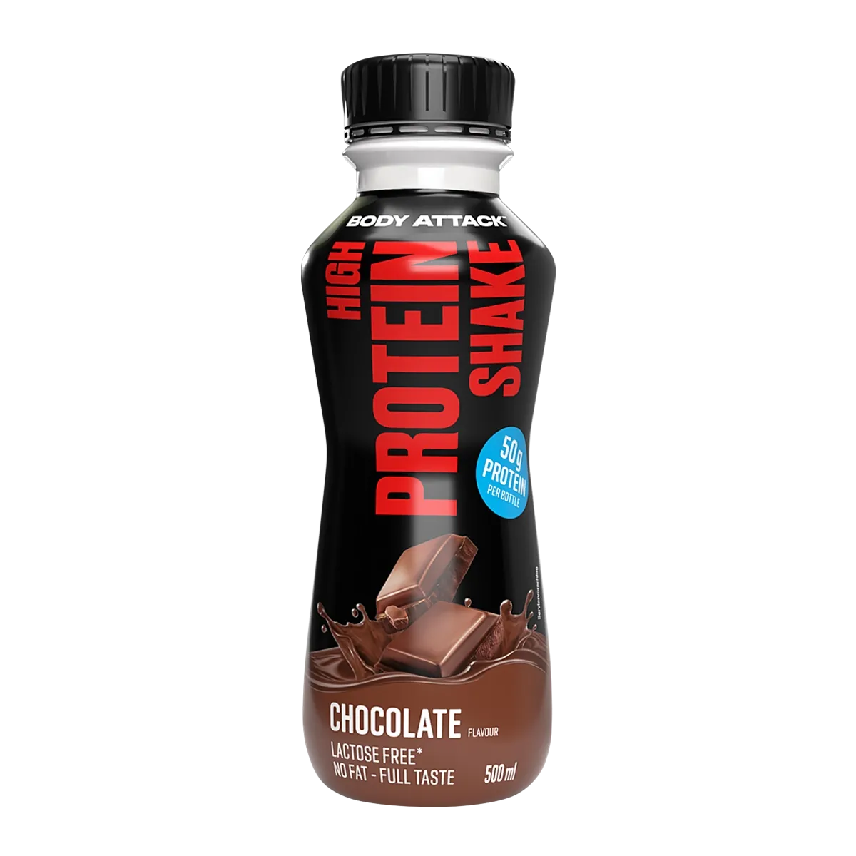 Body Attack High Protein Shake 12x500ml Schokolade