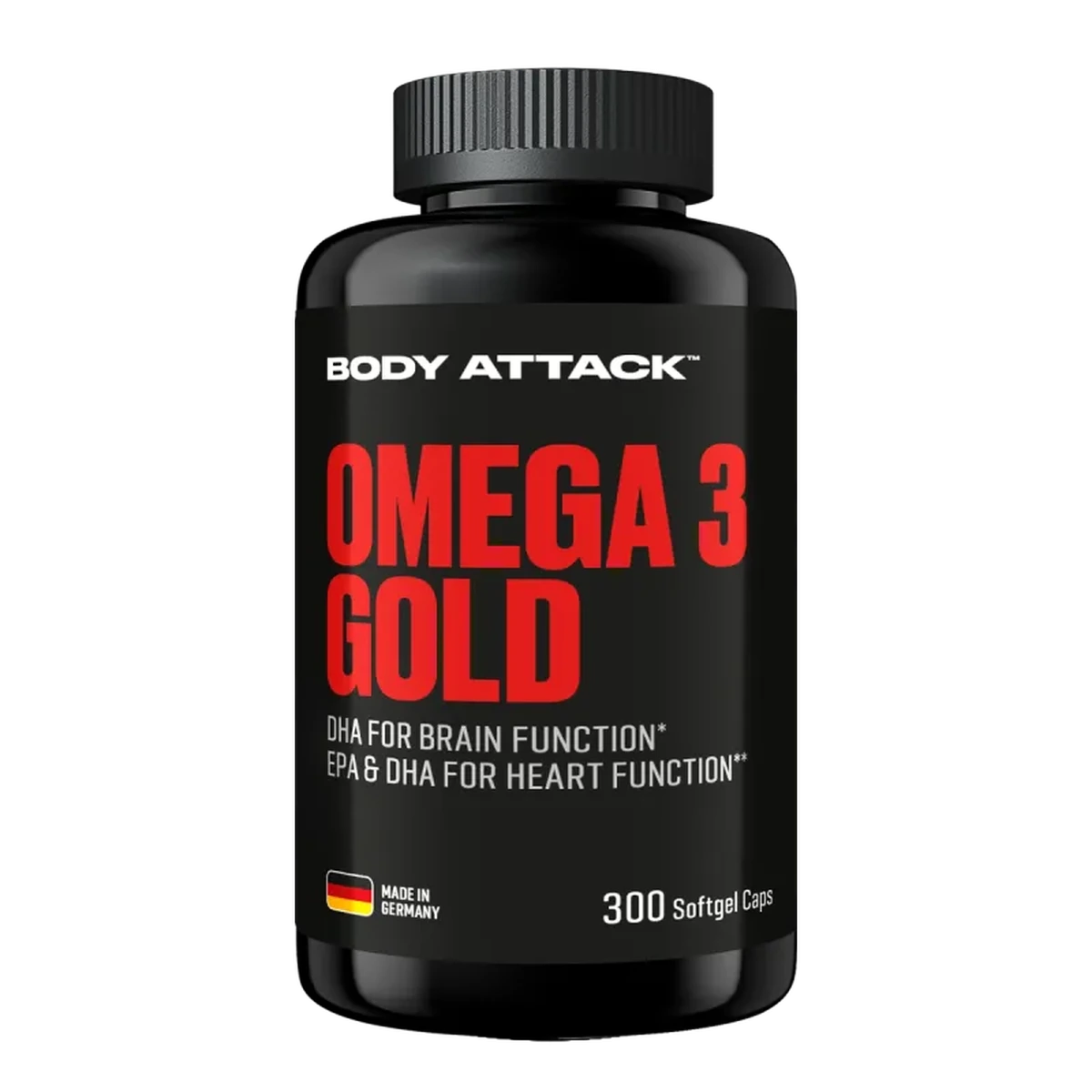 Body Attack Omega 3 Gold 300 Kapseln
