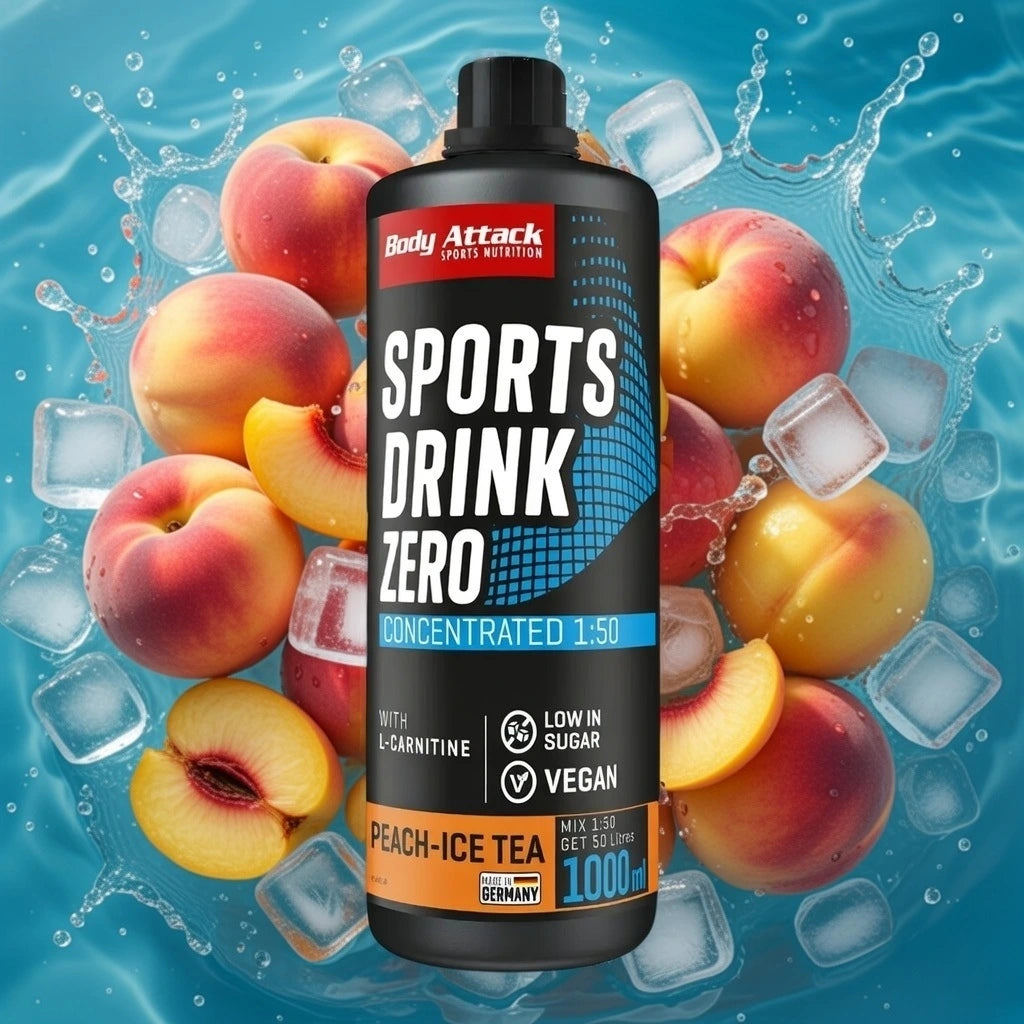 Body Attack Sports Drink Zero 1000 ml Grapefruit