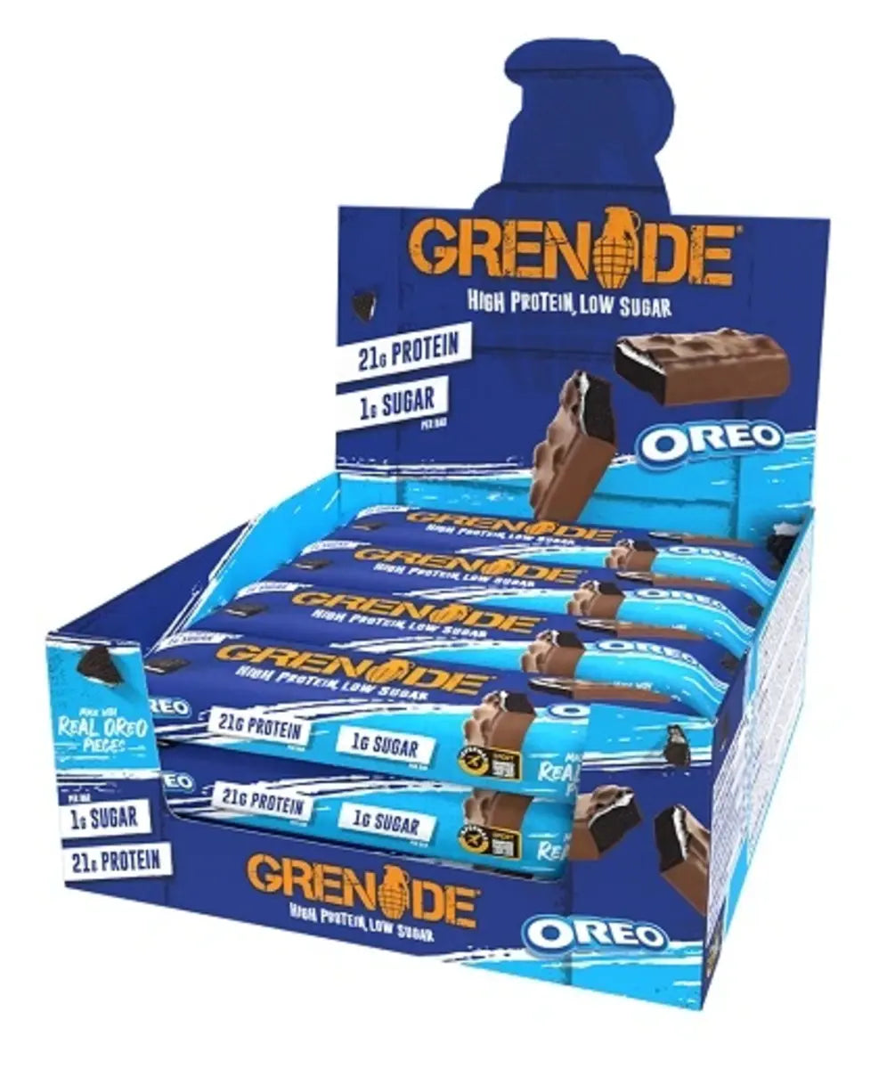 Grenade Protein Bar - 12x60g Oreo White