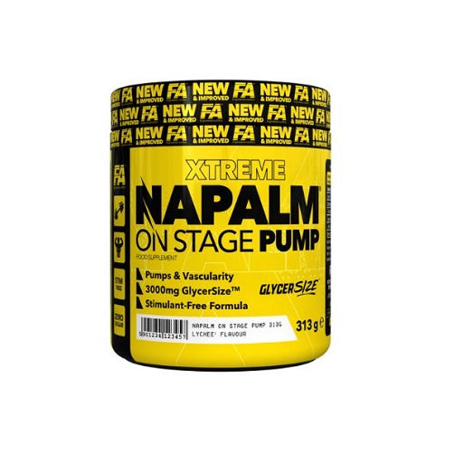 FA Nutrition NAPALM On Stage Pump SAMPLES 10x12.5g MIX