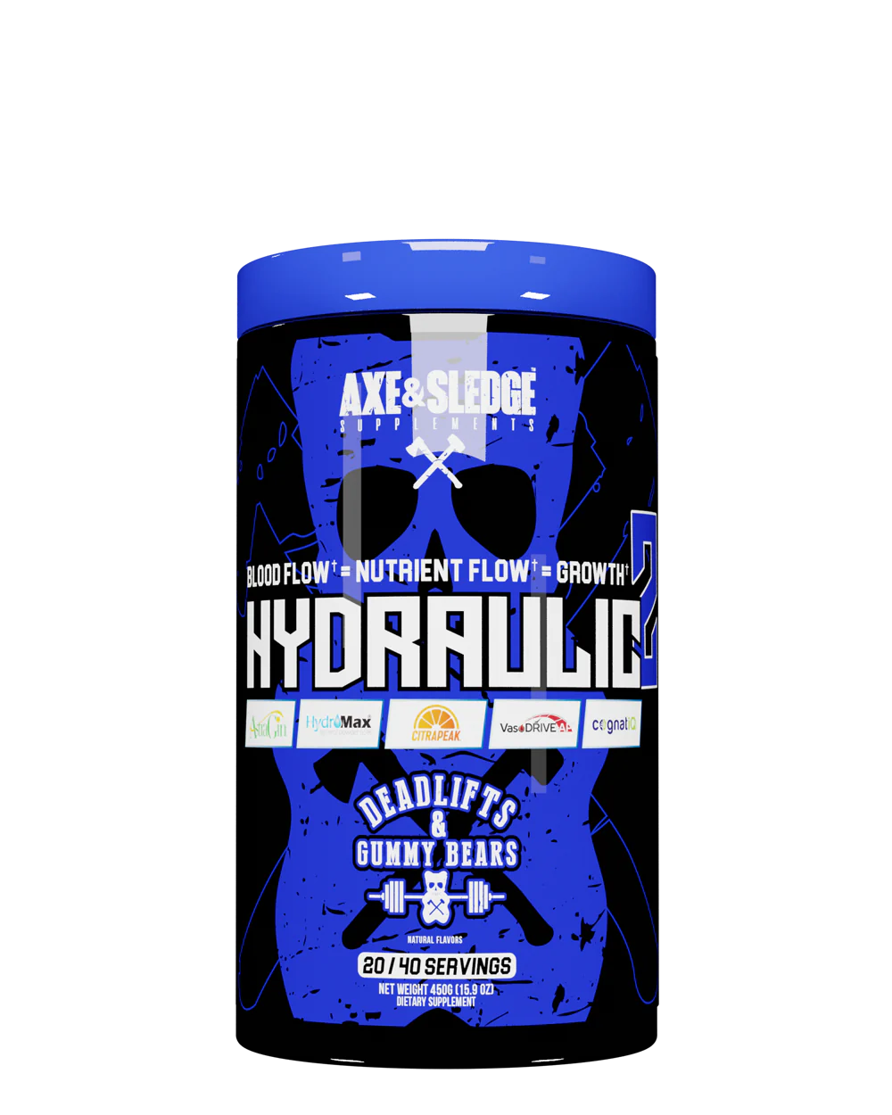 Axe & Sledge HYDRAULIC V2 // NON-STIM PRE-WORKOUT