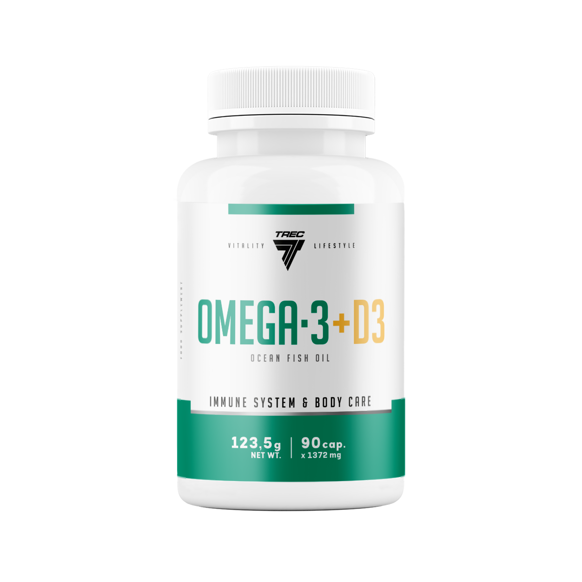 Trec Nutrition OMEGA-3 + D3 90caps