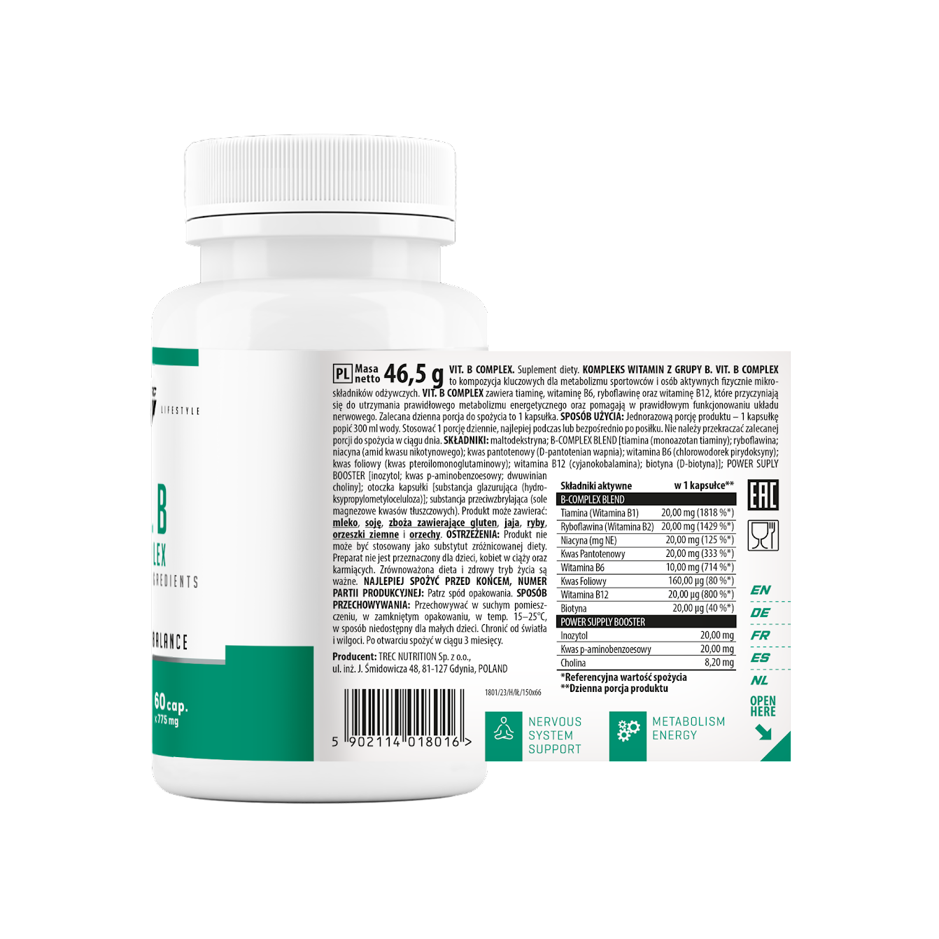 Trec Nutrition VIT. B COMPLEX