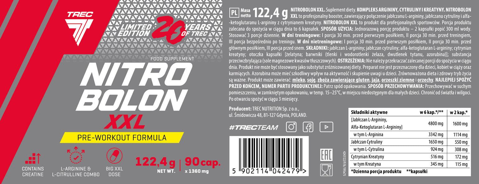 Trec Nutrition Nitrobolon 90 caps