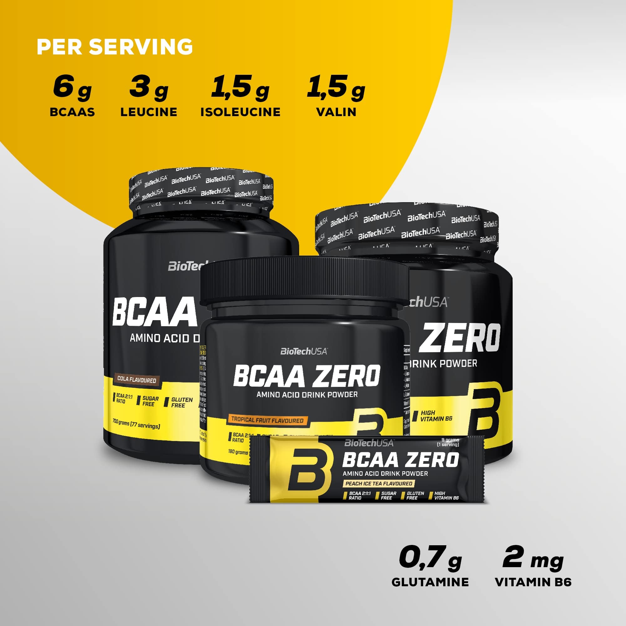 BioTech BCAA ZERO amino acids 360 g