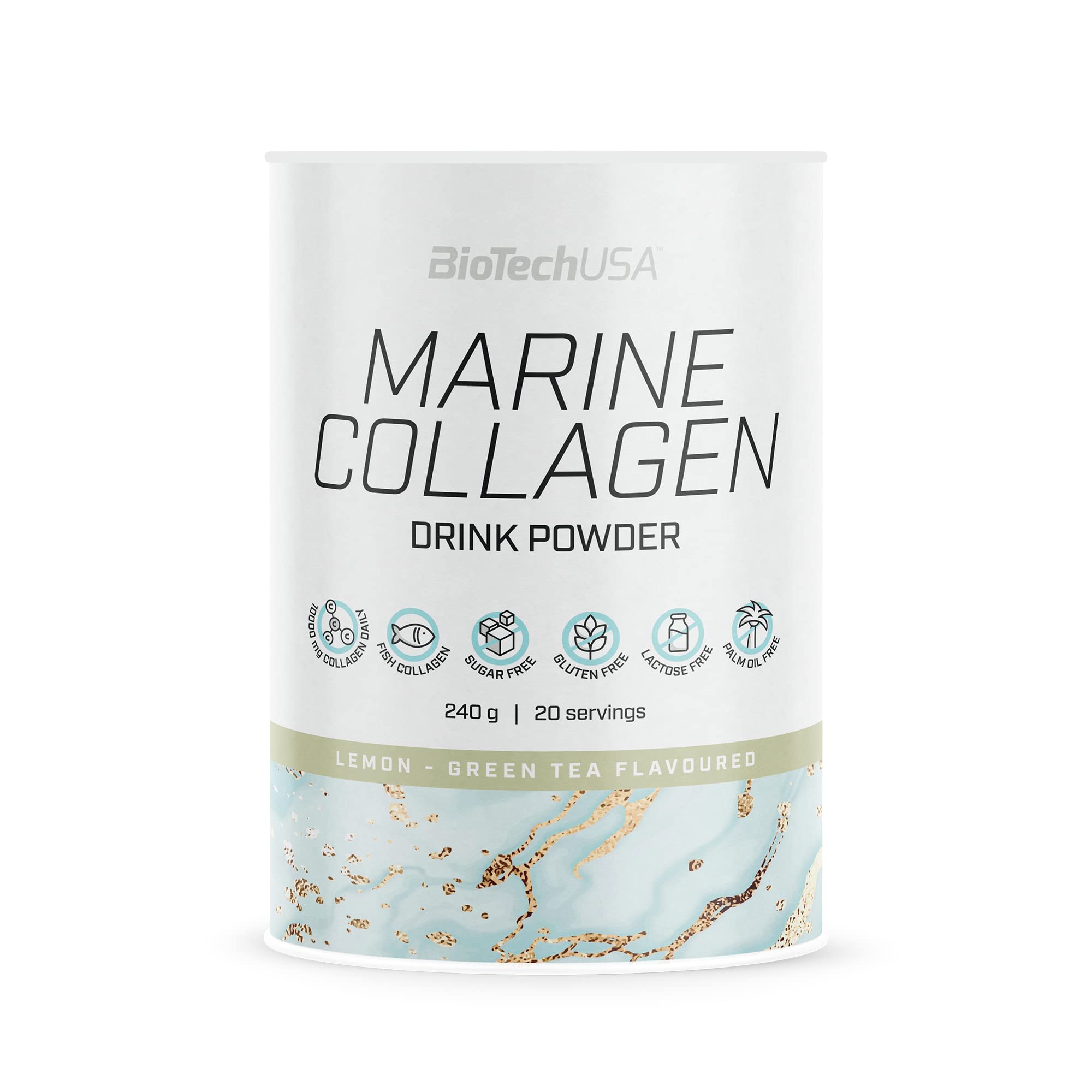 BioTech USA Marine Collagen drink powder 240 g