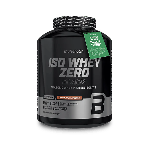 BioTech USA Iso Whey Zero Black 2270 g