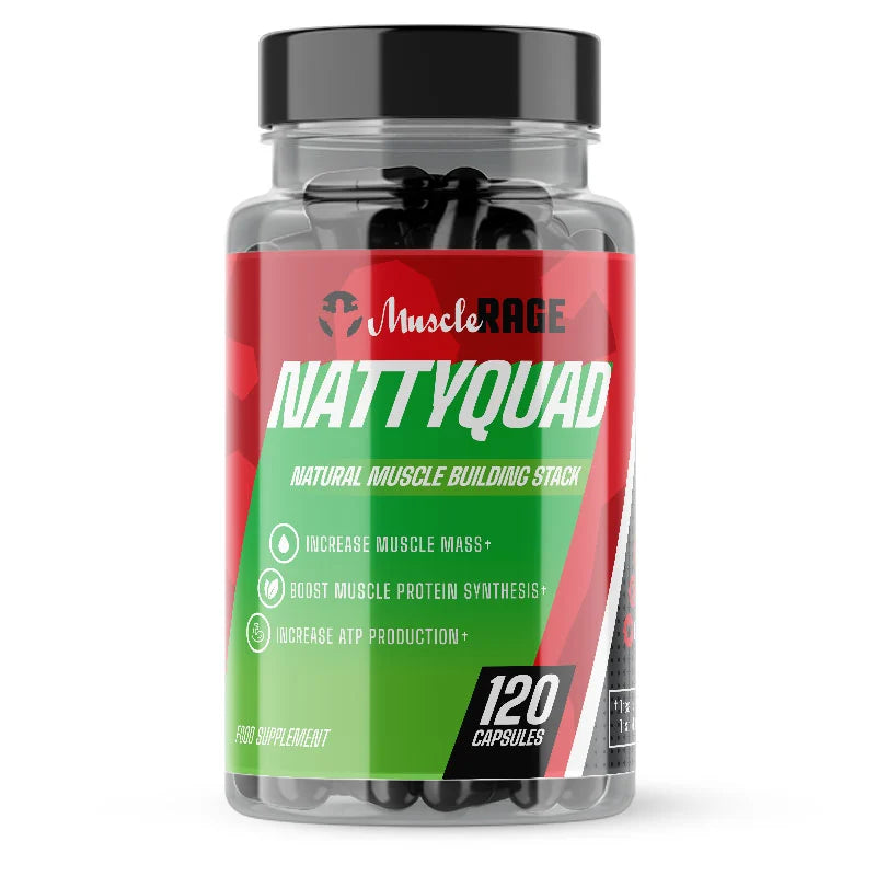 Muscle Rage Nattyquad 120 Cap