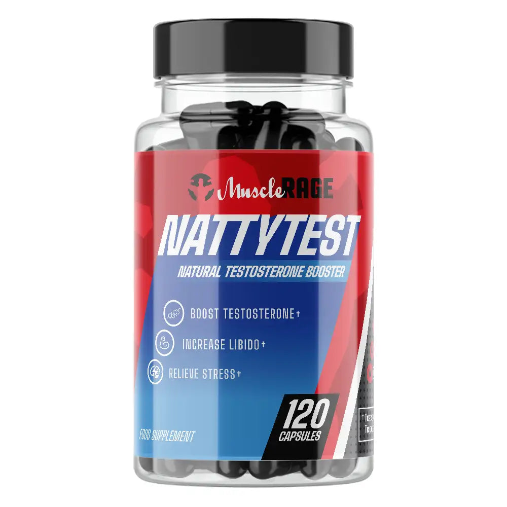 Muscle Rage Natty Test 120 caps