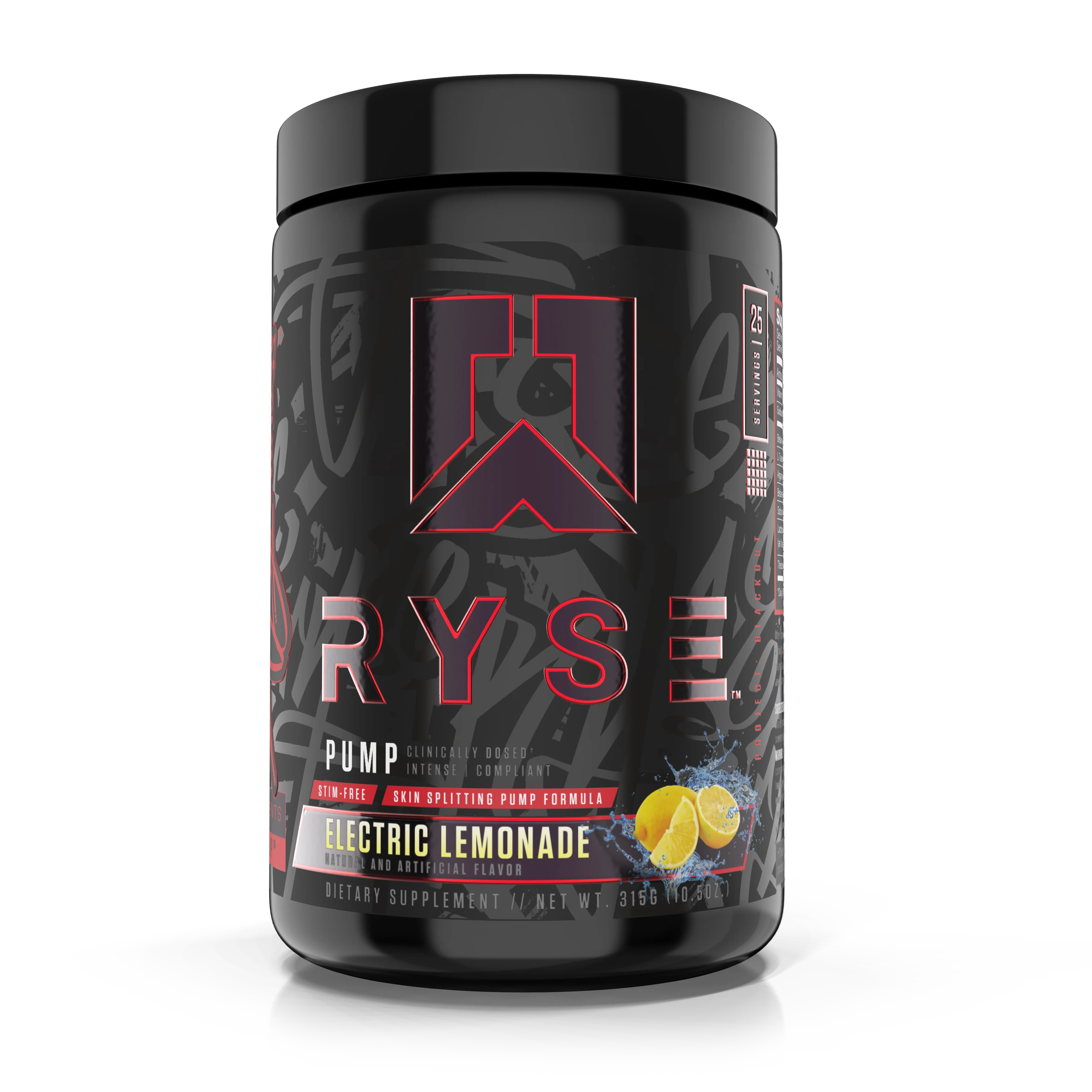 RYSE Blackout Pump 25 Servings