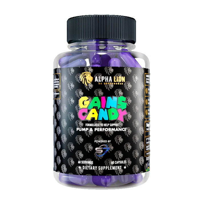 Alpha Lion Gains Candy - S7™ (60 Capsules)