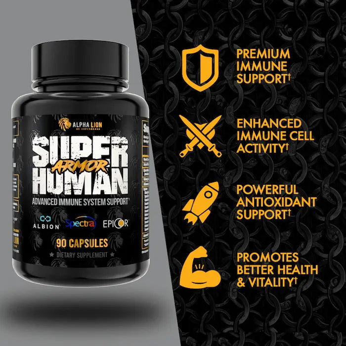 Alpha Lion Superhuman Armor (90 Capsules)