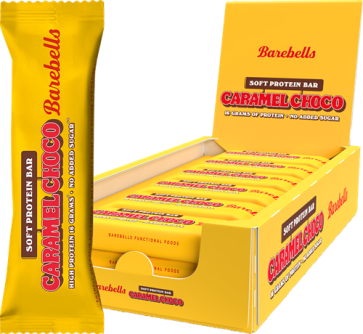 Barebells Soft Protein Bars 12x 55g caramel choco