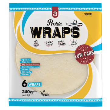 NANOSUPPS - PROTEIN WRAPS - 6X40G