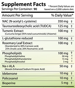 Revange Nutrition Liver3 90 caps