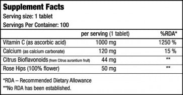 BioTech Vitamin C 1000 BIOFLAVONOIDS