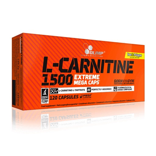 Olimp L-Carnitine 1500 Extreme Mega Caps - 120 Gélules