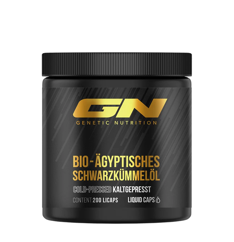 GN Bio Ägyptisches Schwarzkümmel Öl 200 Kapseln