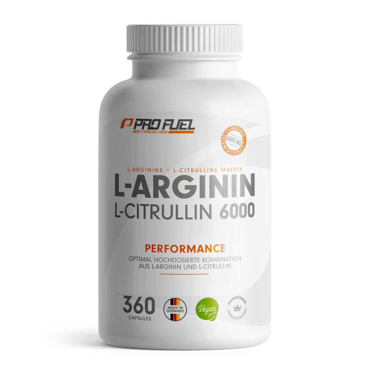 ProFuel L-Arginine & L-Citrulline 360 gélules