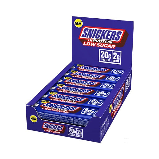 Snickers LOW SUGAR High Protein Bar (12x57g) Peanut Butter