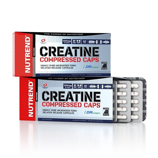 Nutrend Créatine Compressed Caps, 120 Gélules