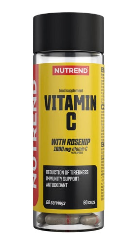 Nutrend Vitamine C 1000 mg avec églantier 60 gélules