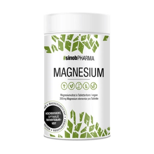Sinob Citrate de Magnésium 120 Comprimés