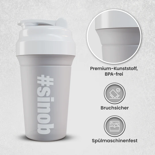 Sinob Premium Shaker- 600ml - X-treme Power Nutrition