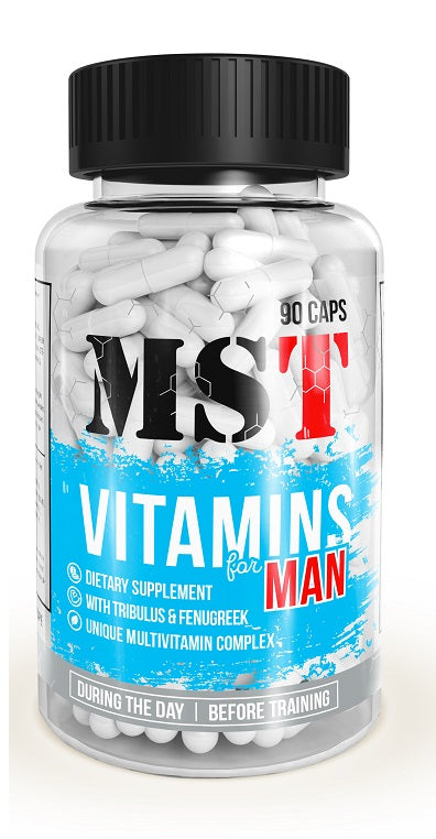 MST - Vitamines pour HOMME 90 gélules
