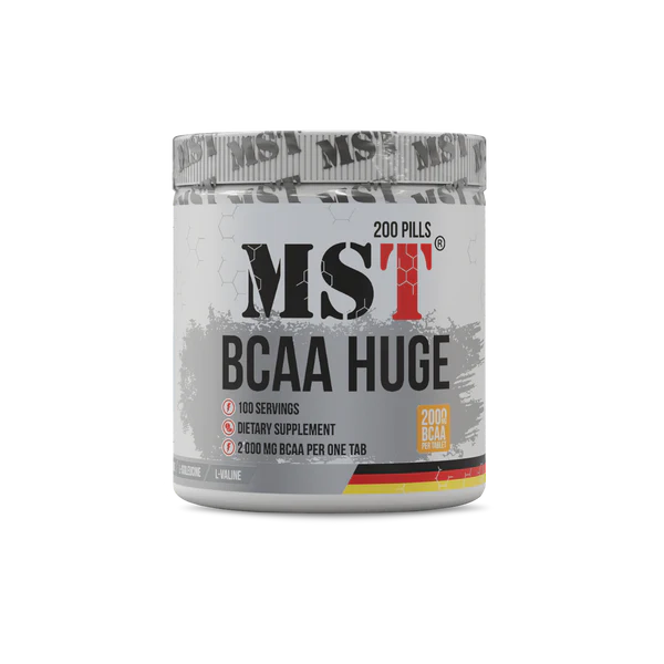 MST - BCAA Huge 200 Tabs / 2g per Tablet