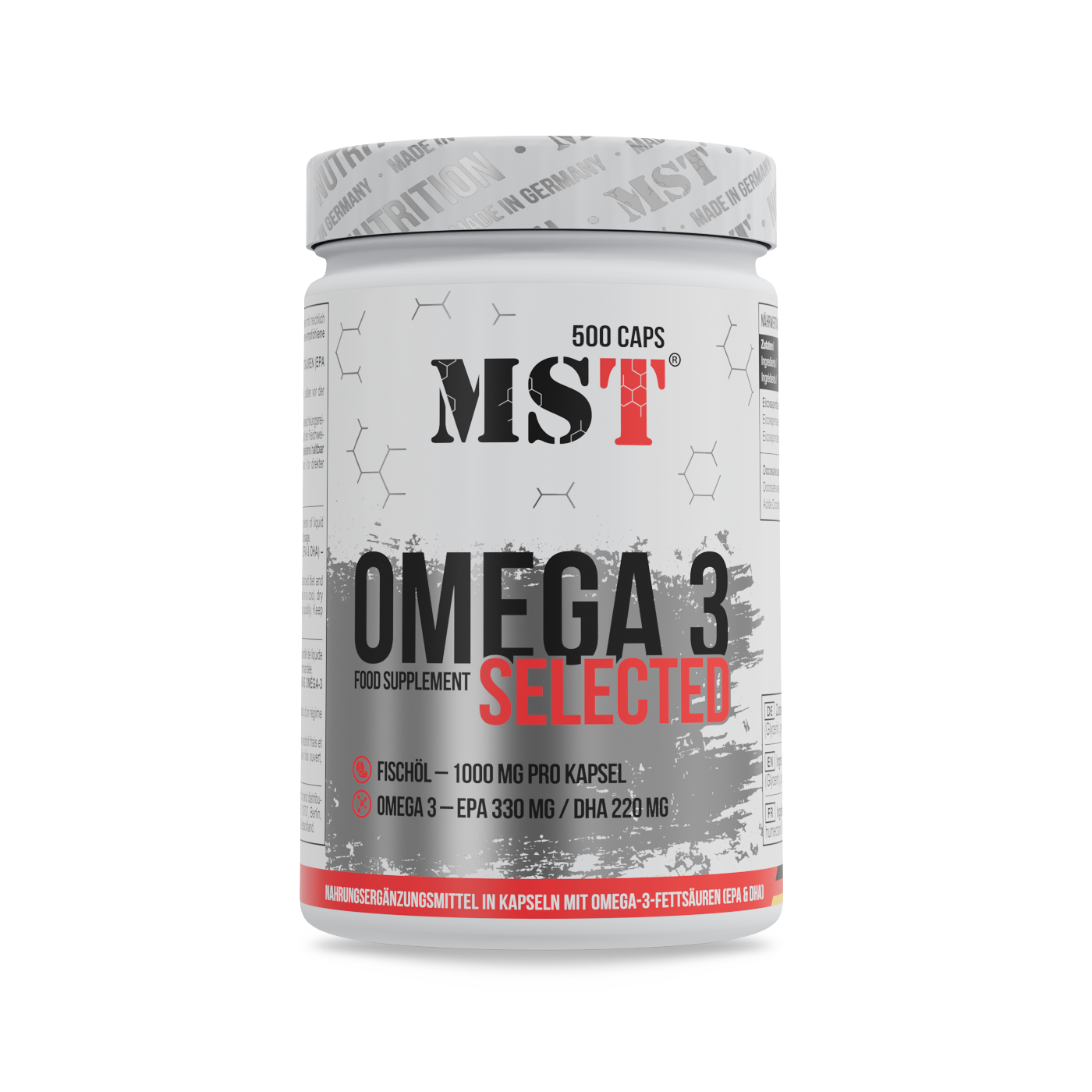 MST - Omega 3 Selected 500 Kapseln